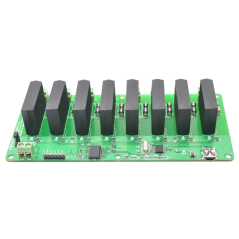 8 Channel USB Solid State Relay Module (SSR80001-DC)